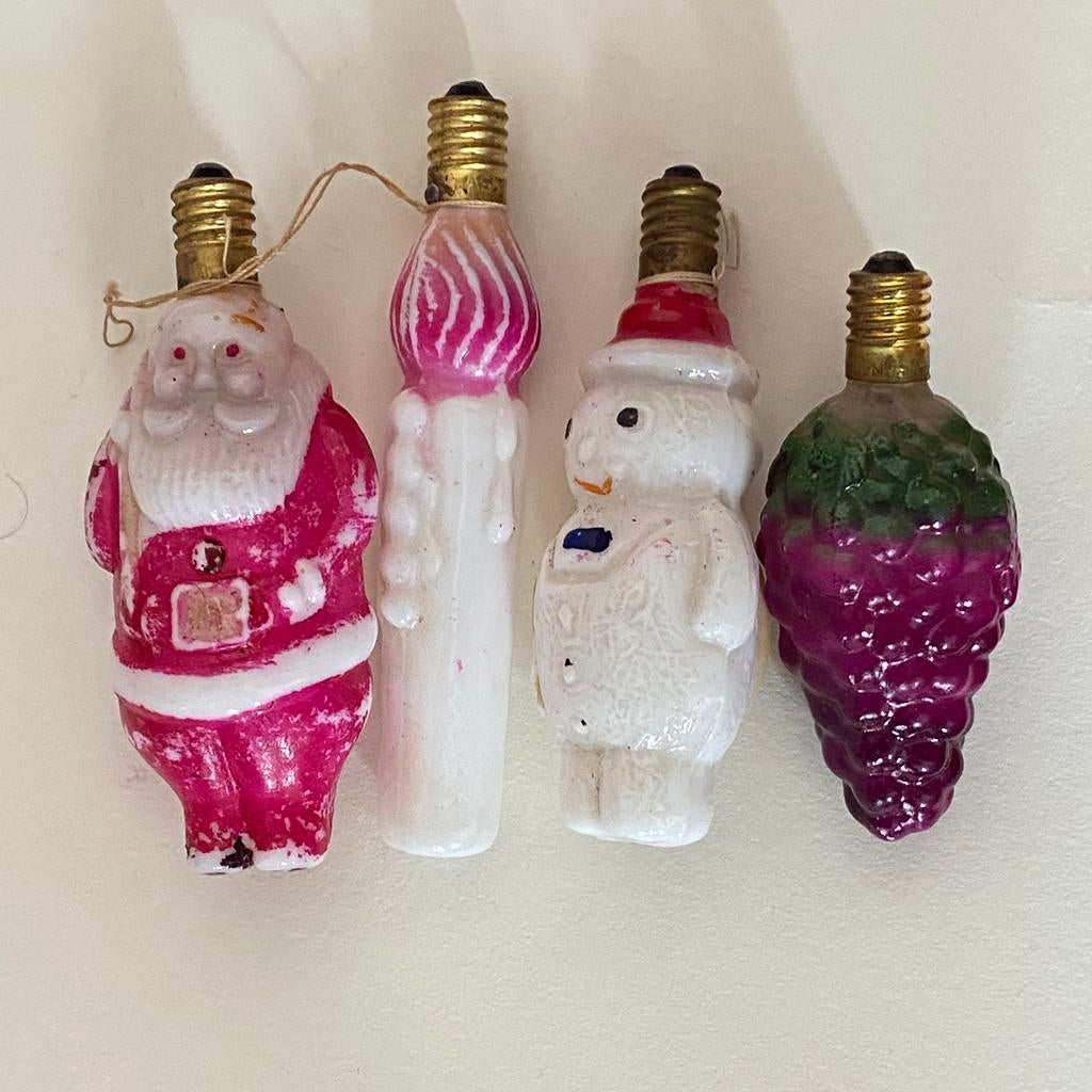 Boules Noël lampes avec soquet, Divers, Enlèvement ou Envoi, Comme neuf