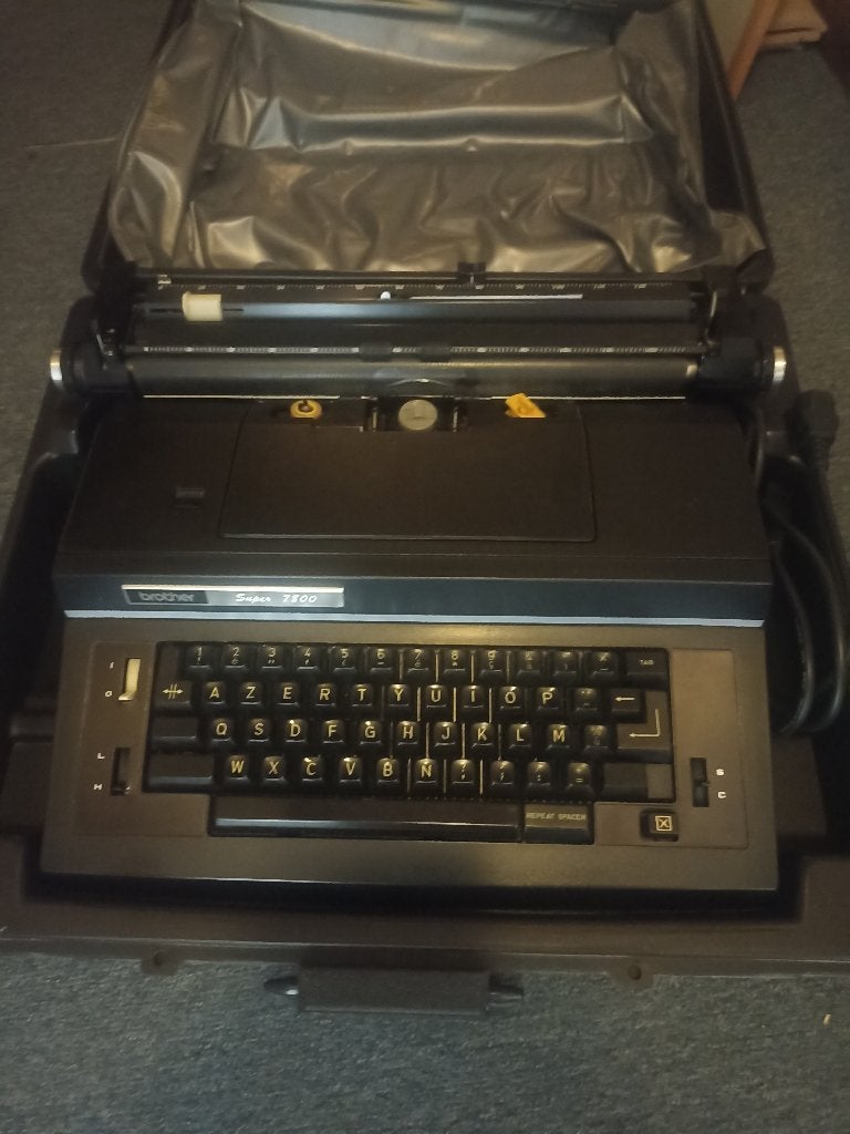 Brother Typmachine 7800, Ophalen, Gebruikt