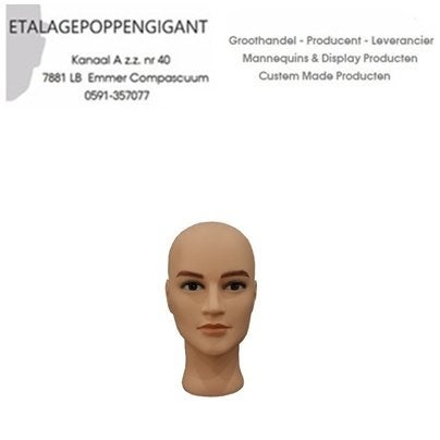 Presentatie Hoofden Man- Kappers modellen - Nieuw - EPG, Ophalen of Verzenden, Nieuw, ETALAGEPOPPENGIGANT.NL