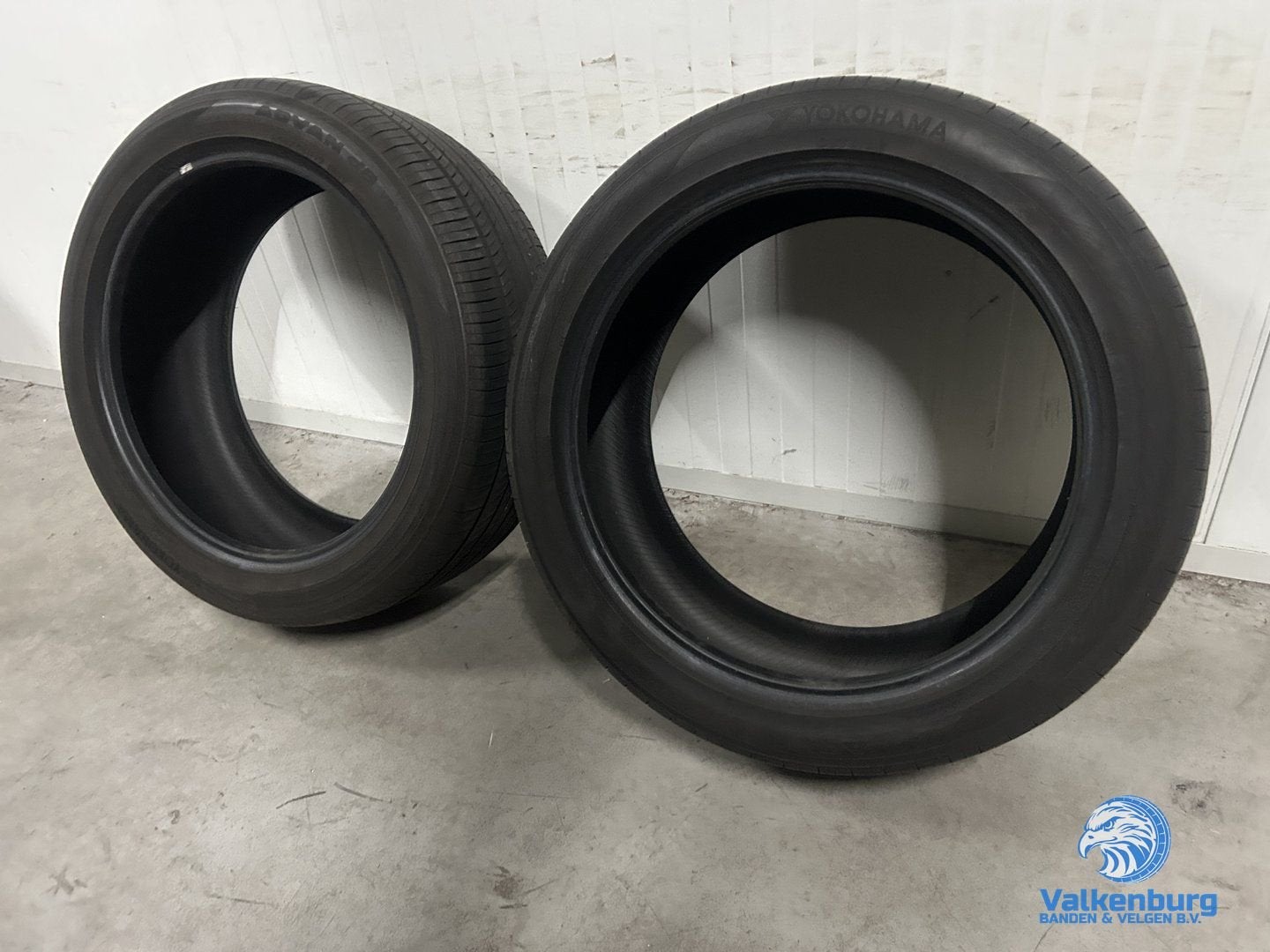 6mm! Zomerbanden 245/45R19 Yokohama Advan V552, 19 inch, -, -, Ophalen of Verzenden