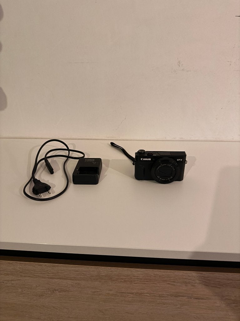 Canon G7X Mark II , werkt perfectn incl. batterij + oplader, Canon, 4 à 7 fois, Compact, Comme neuf