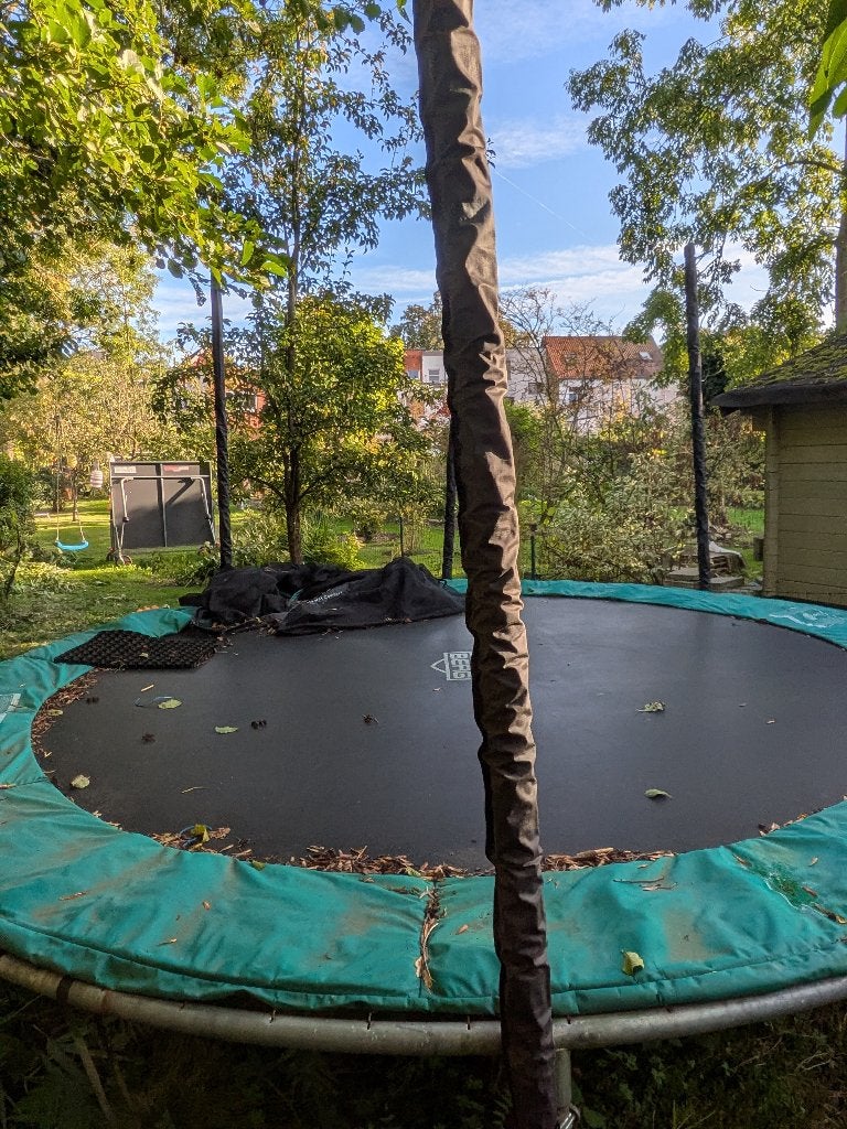 Trampoline Berg 380cm, Kinderen en Baby's, Ophalen, Gebruikt