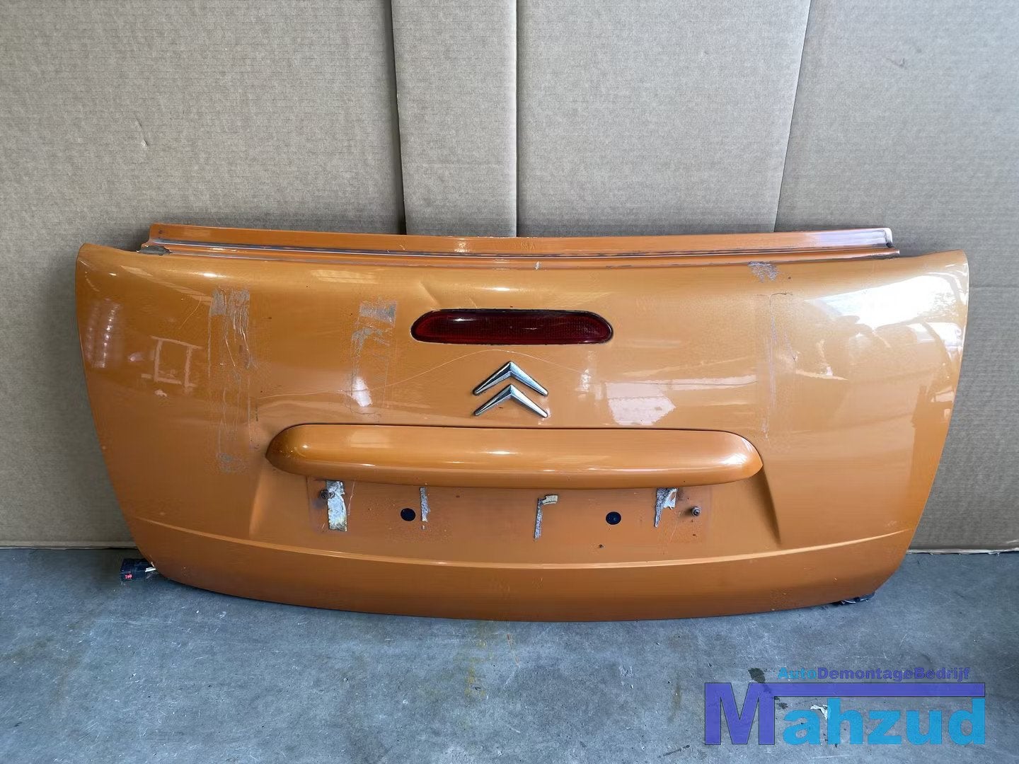CITRO N C3 PLURIEL Oranje KHUD Achterklep, Arrière, Citroën, Stellantis N.V., Utilisé