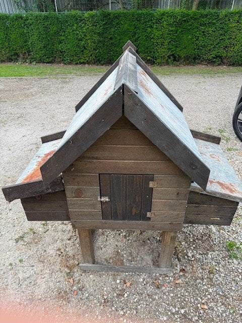kippenhok, Enlèvement, Utilisé, Bois, Porte du jardin
