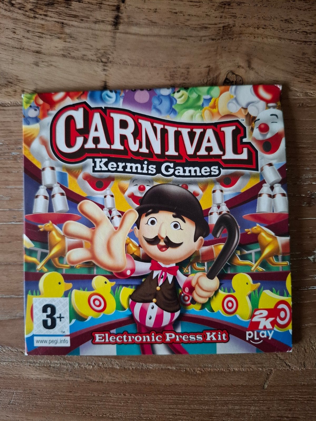 Zeldzame Carnival: Kermis Games - Electronic Press Kit (Wii), Games en Spelcomputers, Ophalen of Verzenden