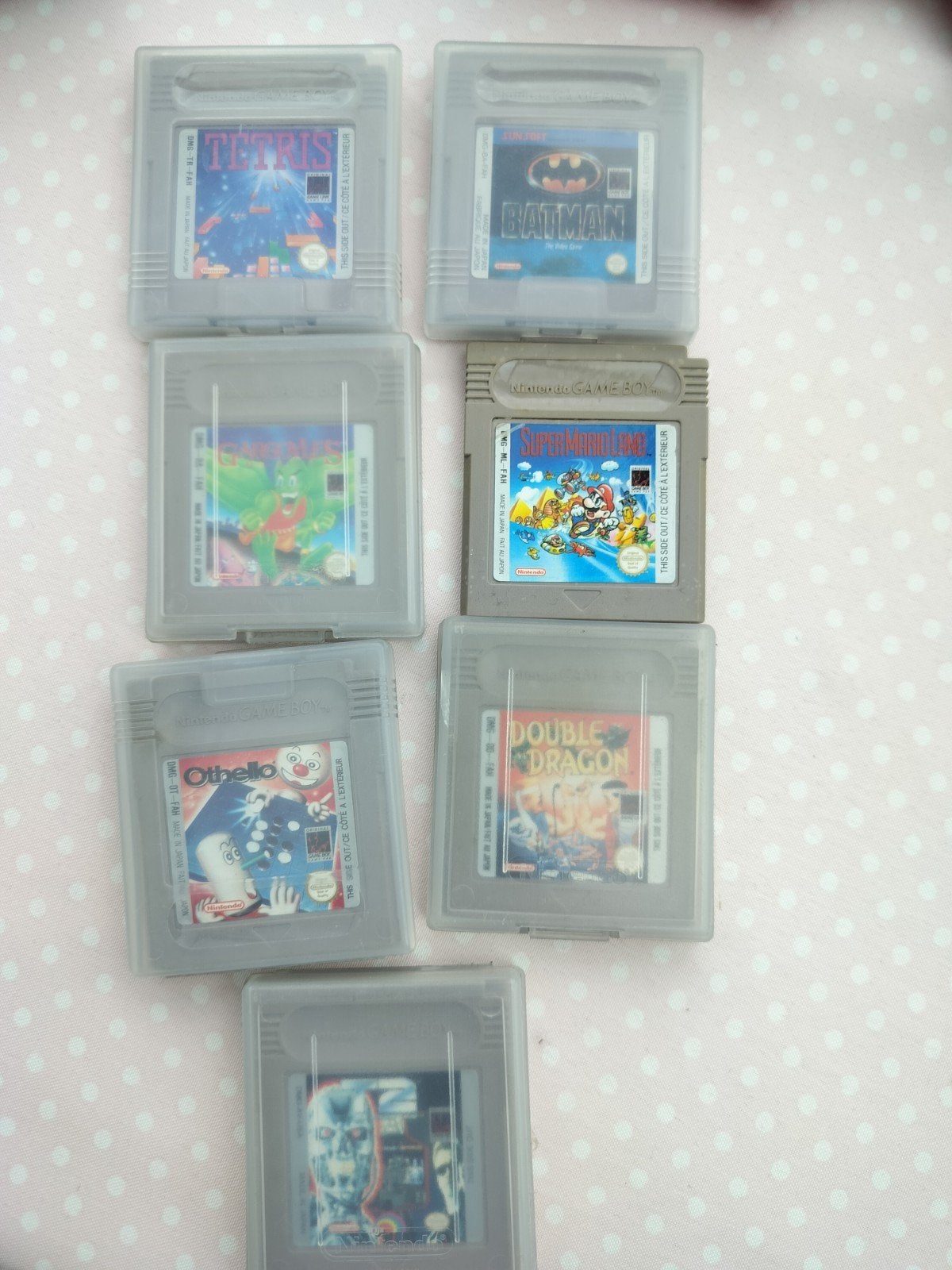 Nintendo game boy spellen, Ophalen