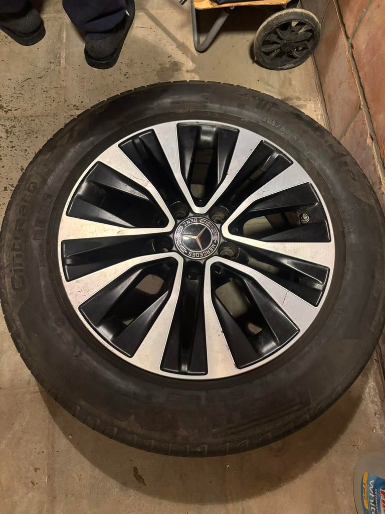 Jantes Mercedes 16 pouces comme neuf, Enlèvement ou Envoi, 16 pouces, Jante(s)