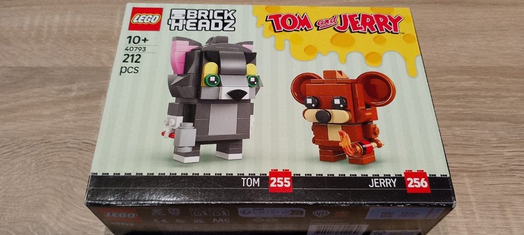 LEGO 40793 Brick Headz Tom&jerry sealed, Ophalen of Verzenden, Lego