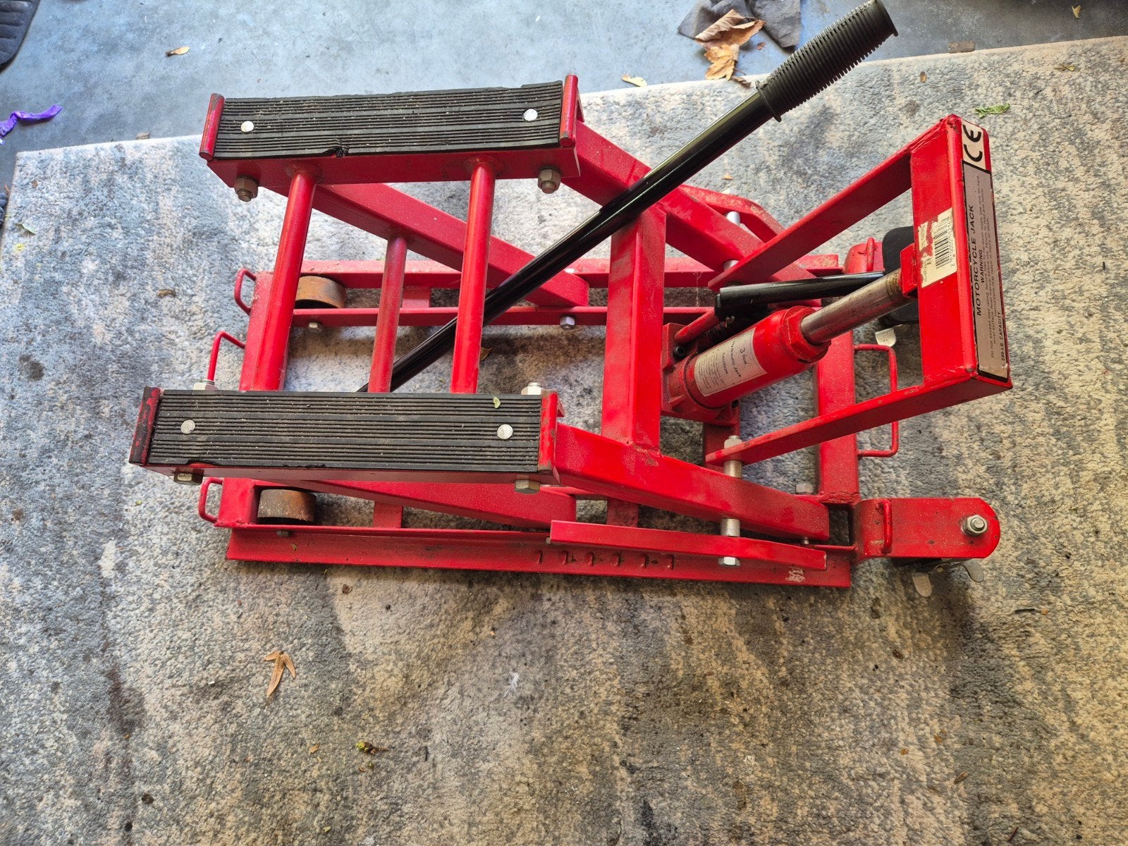 motorfiets brug, Motoren, Ophalen