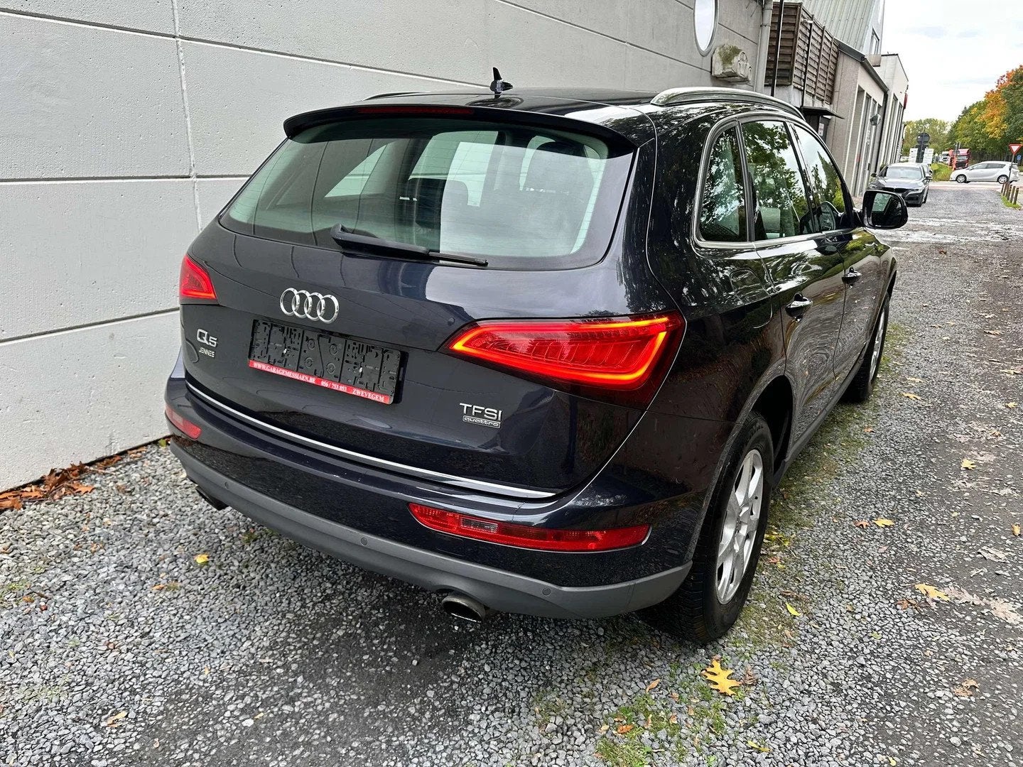 Audi Q5 Q5 2.0 TFSI Quattro Tiptronic/trekhaak pano, Auto's, Automaat, Euro 6, 4 cilinders, Blauw
