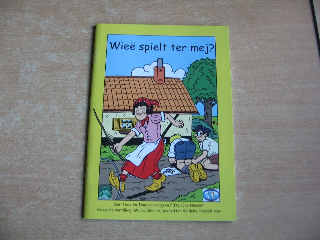 Wieë spielt ter mej ? - Strip in het Hasselts ( "Hessels" ), Eén stripboek, Ophalen of Verzenden, Nieuw, Tody en Tony