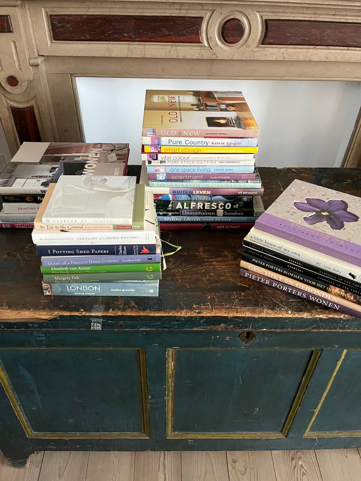 VEEL BOEKEN INTERIEUR HUIS WONEN TUIN ZGSTAAT, Boeken, Ophalen of Verzenden