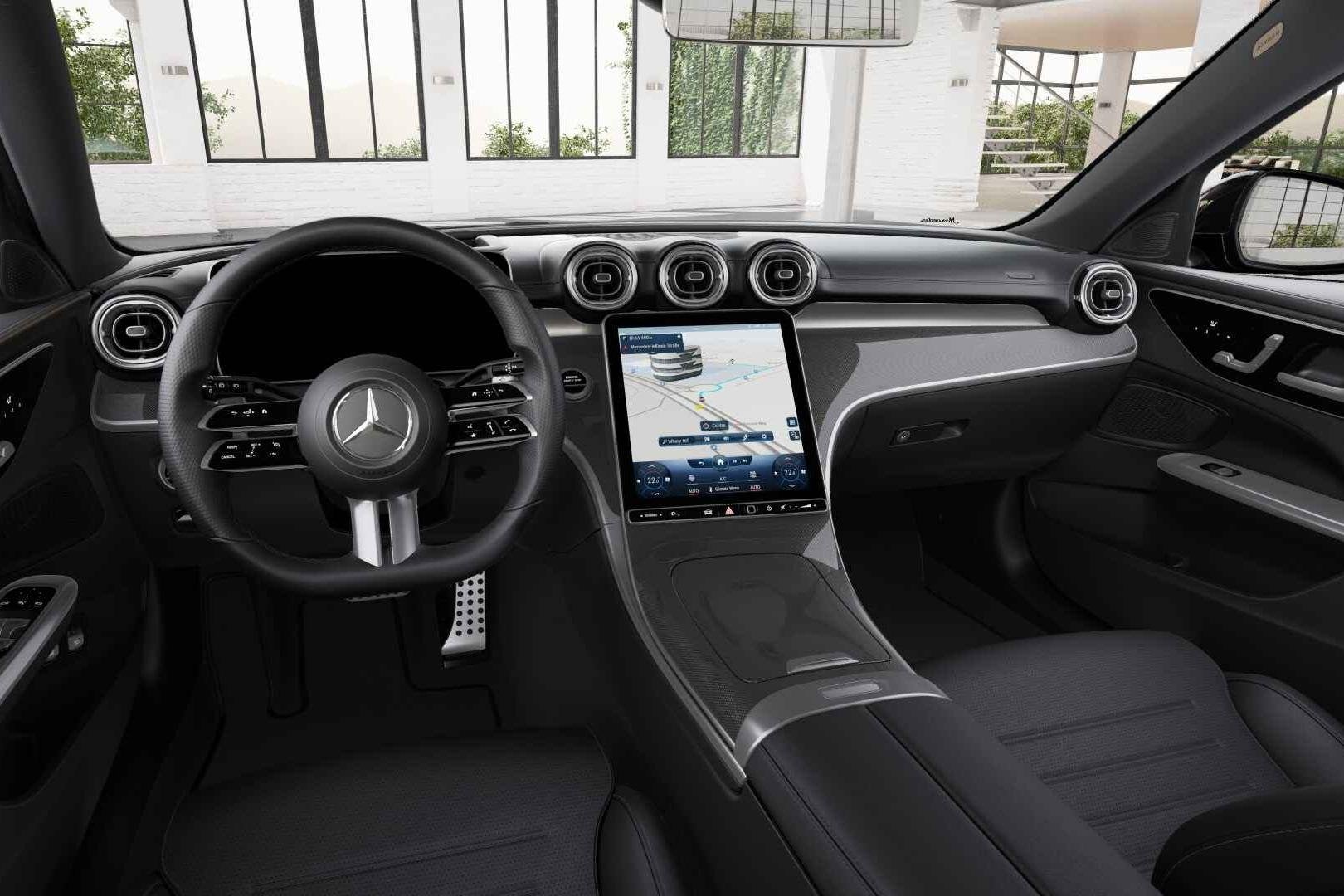 Mercedes-Benz C-Klasse 300 e Break AMG Line | Night Pack | P, Autos, Argent ou Gris, Entreprise, Carnet d'entretien, Hybride rechargeable