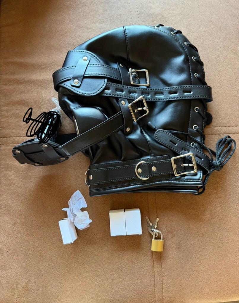 Sexy kinky bdsm/sm masker, Verzenden
