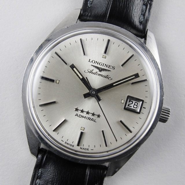 Longines admiral, Ophalen, Longines, Met bandje, 1960 of later