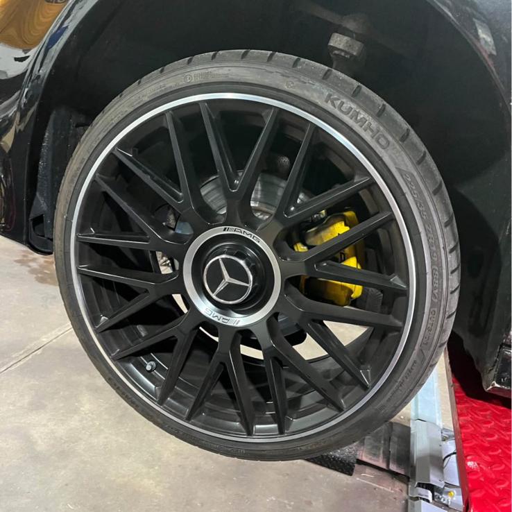 5x112 19inch Amg breedset, Auto-onderdelen, Gebruikt, 265 mm, Banden en Velgen, Personenwagen
