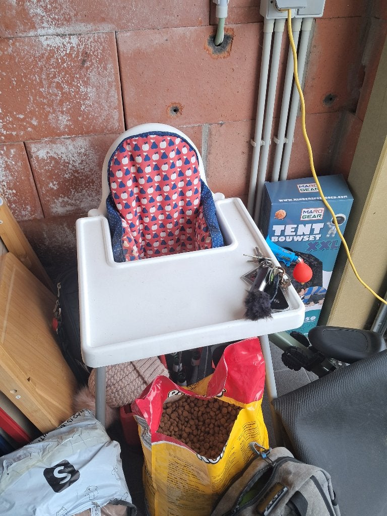 Eetstoel, Kinderen en Baby's, Kinderstoelen, Ophalen, Gebruikt, Overige typen, Aanschuifbaar