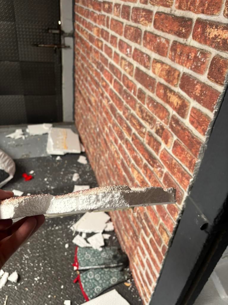 Afwerkings isomo, Doe-het-zelf en Bouw, Ophalen, Zo goed als nieuw
