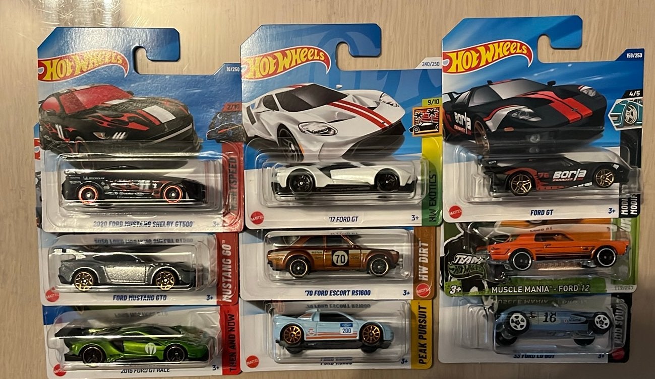 Hotwheels Ford, Ophalen of Verzenden, Zo goed als nieuw