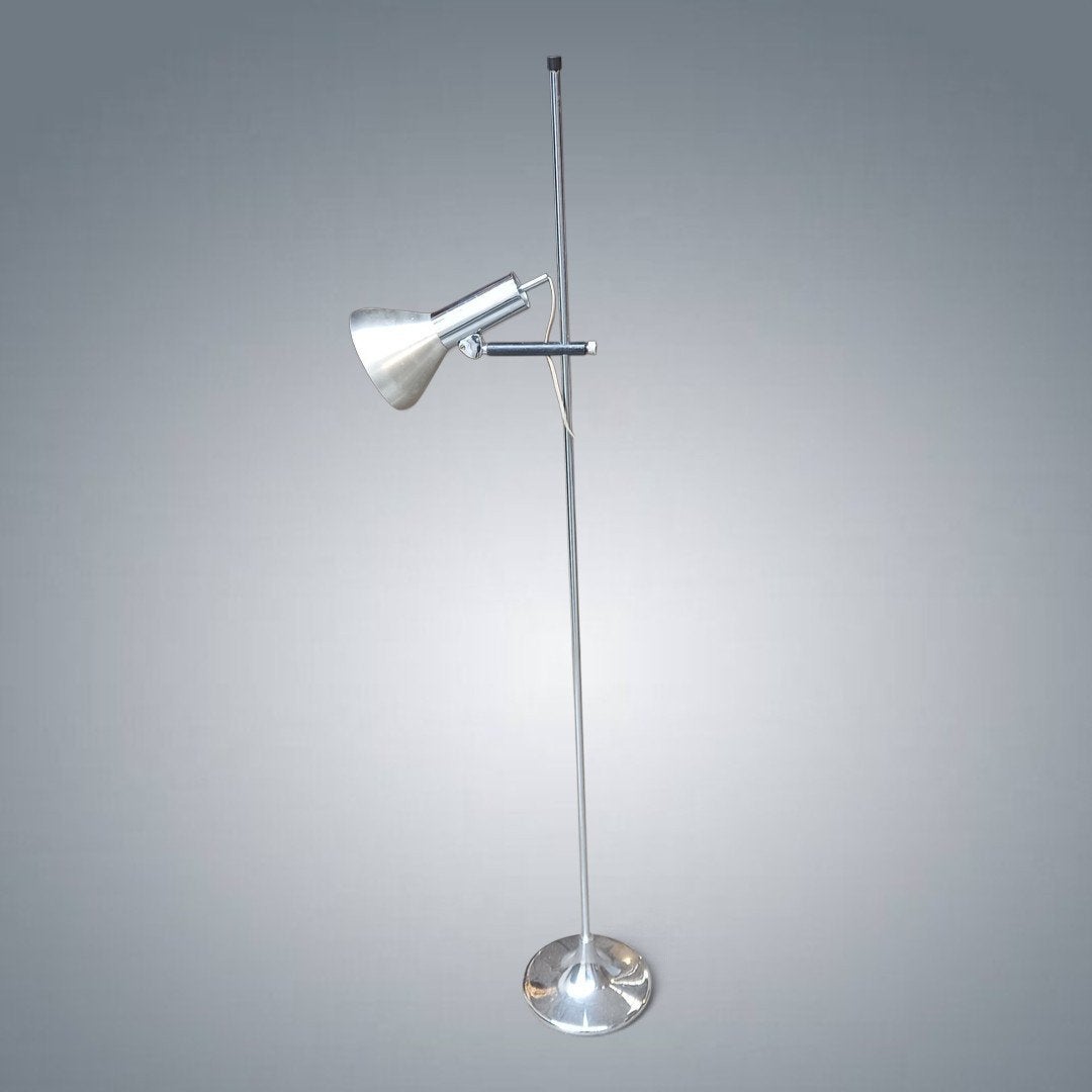 Lampadaire Vintage Space Age Hans Schmidt 1970's, Huis en Inrichting, Ophalen