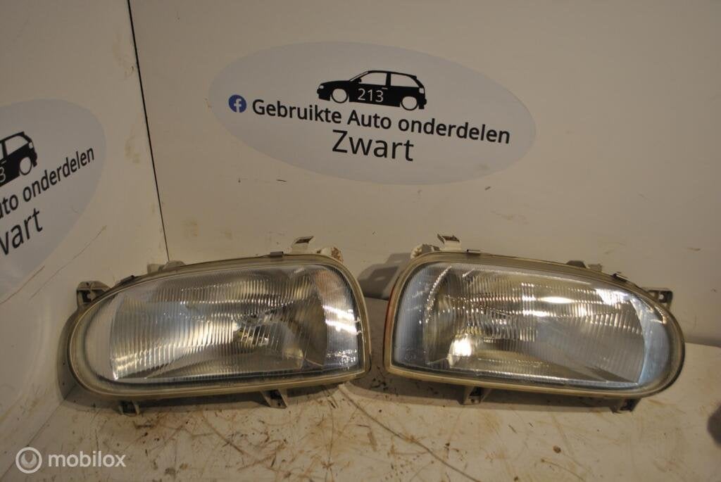 Koplamp set Volkswagen Golf III ('91-'97) 1H6 941 017 AM, Enlèvement ou Envoi, Volkswagen, Utilisé, Volkswagen