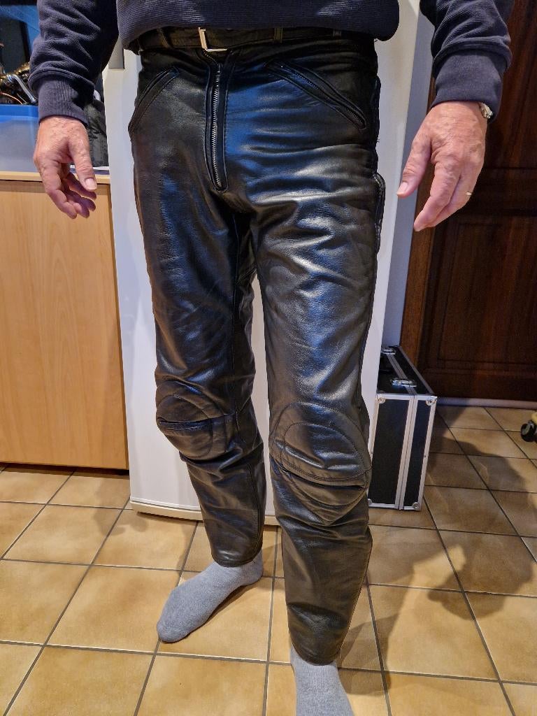 retro lederen motorbroek, Ophalen, Broek | leer