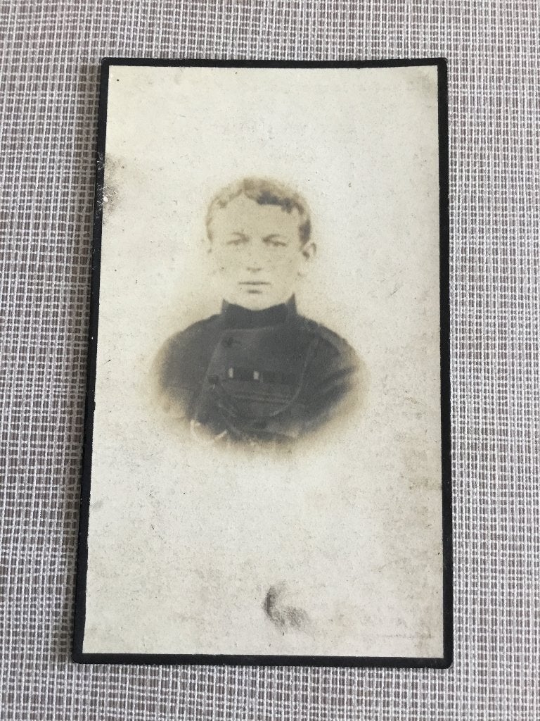 Soldat Vandenbussche Zonnebeke tué à Langemark 1918 WOI, Enlèvement ou Envoi, Image pieuse