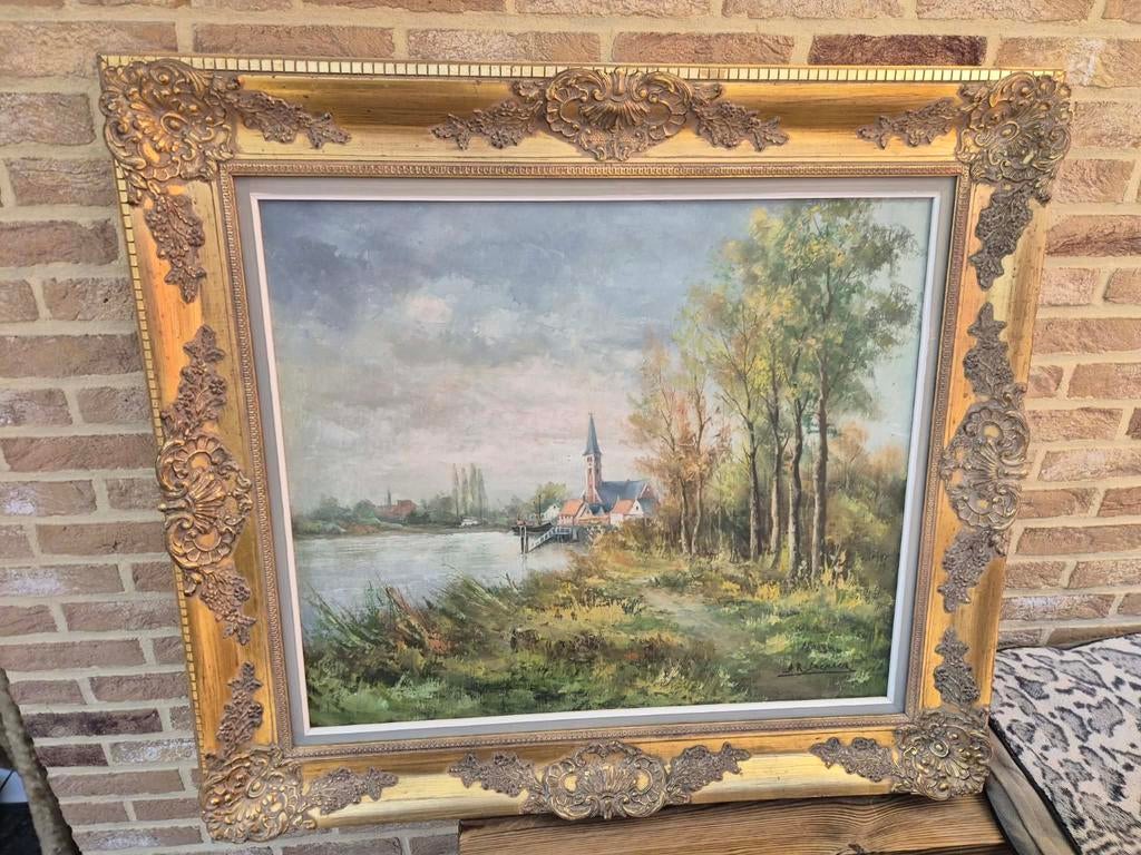 Prachtig schilderij, Antiek en Kunst, Kunst | Schilderijen | Klassiek, Ophalen