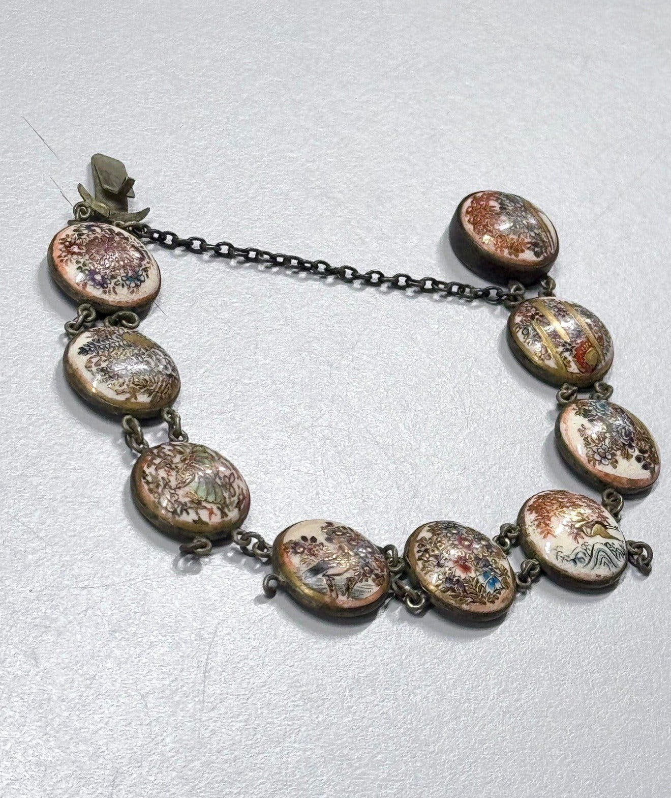 Bracelet Satsurnawear ancien bracelet ancien japonais Meiji, Enlèvement ou Envoi, Bracelet