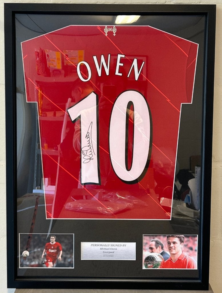 Liverpool-shirt gesigneerd door Michael Owen, Ophalen, Nieuw, Shirt