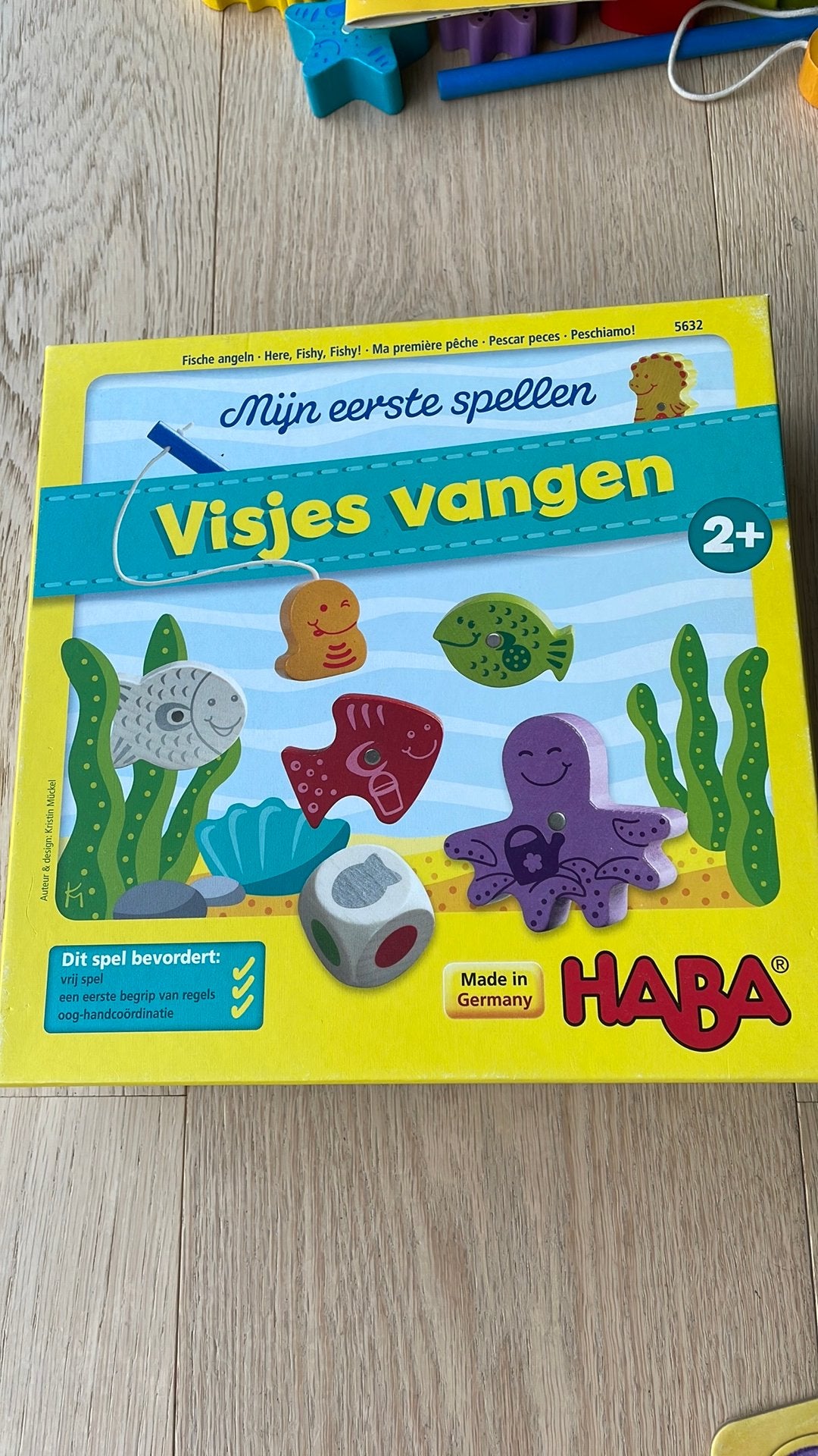 Gezelschapsspel visjes vangen Haba, Ophalen, Gebruikt, Puzzelen