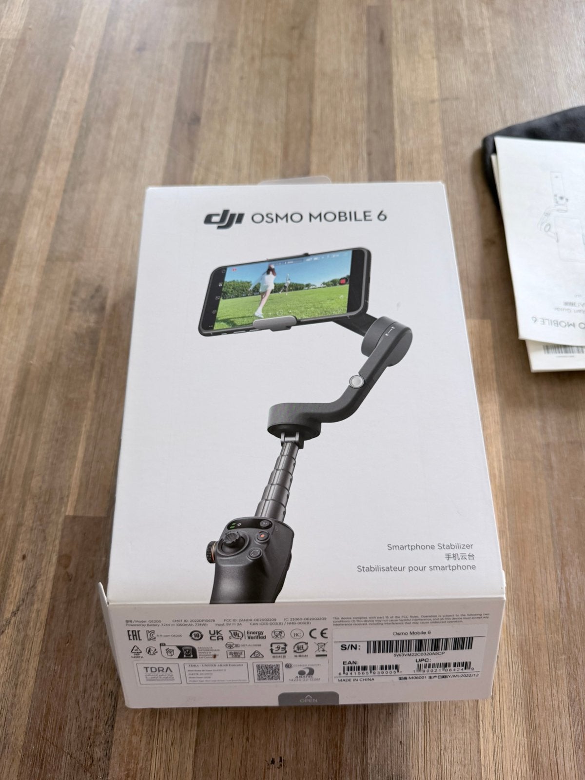 DJI Osmo Mobile 6, Ophalen, Bluetooth, DJI