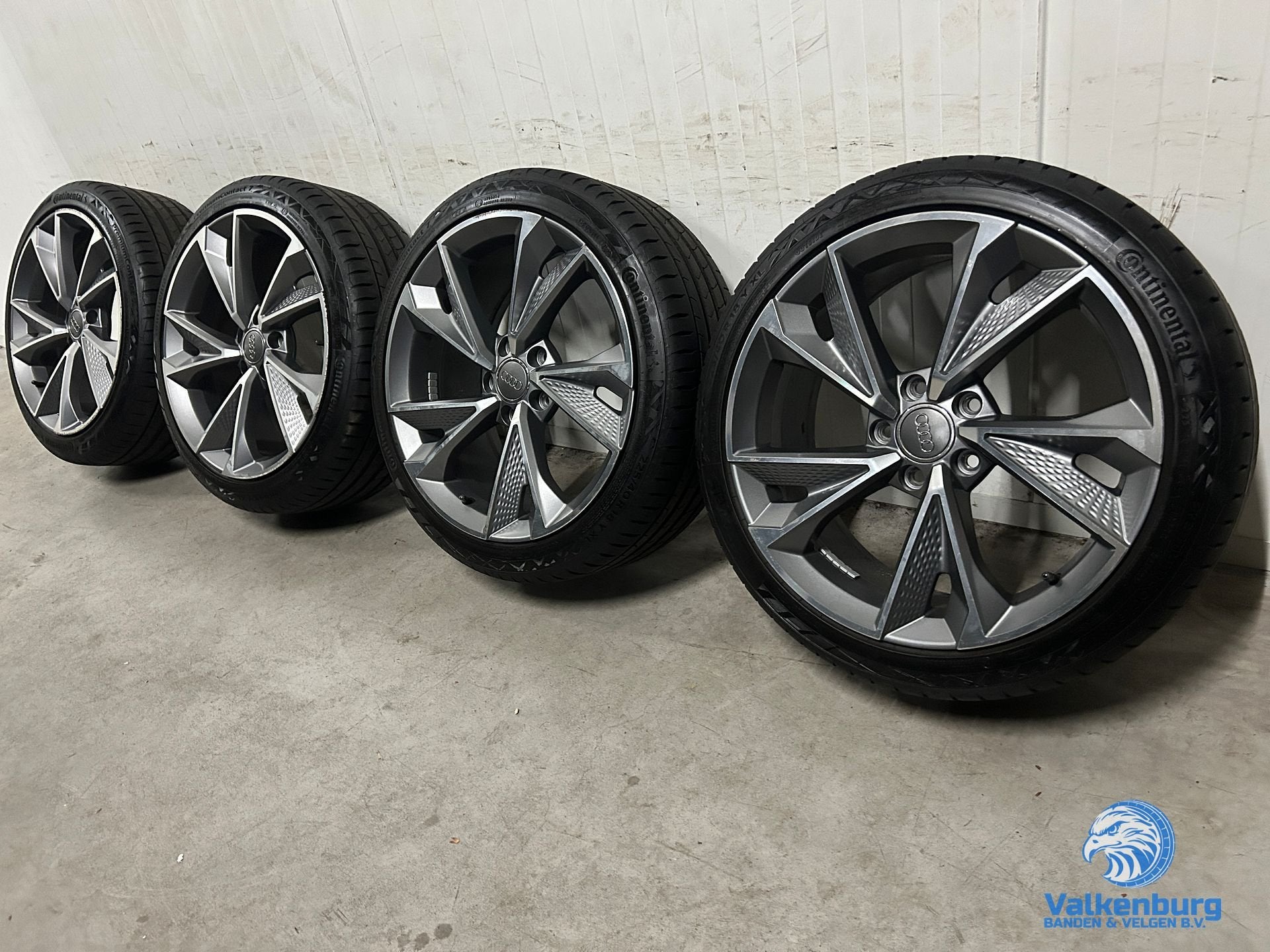 6-7mm! Audi A3 S3 RS6 Look 18 inch velgen 5x112 zomerbanden, Auto-onderdelen, Banden en Velgen, 18 inch, Gebruikt, -, -