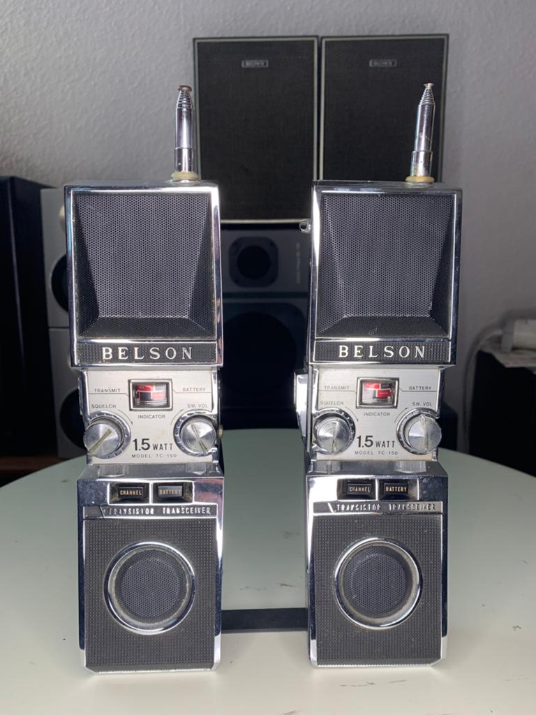 Talkie Walkie Belson TC-150, Télécoms, Talkies-walkies & Walkies-talkies, Enlèvement, Talkie-walkie ou Walkie-talkie