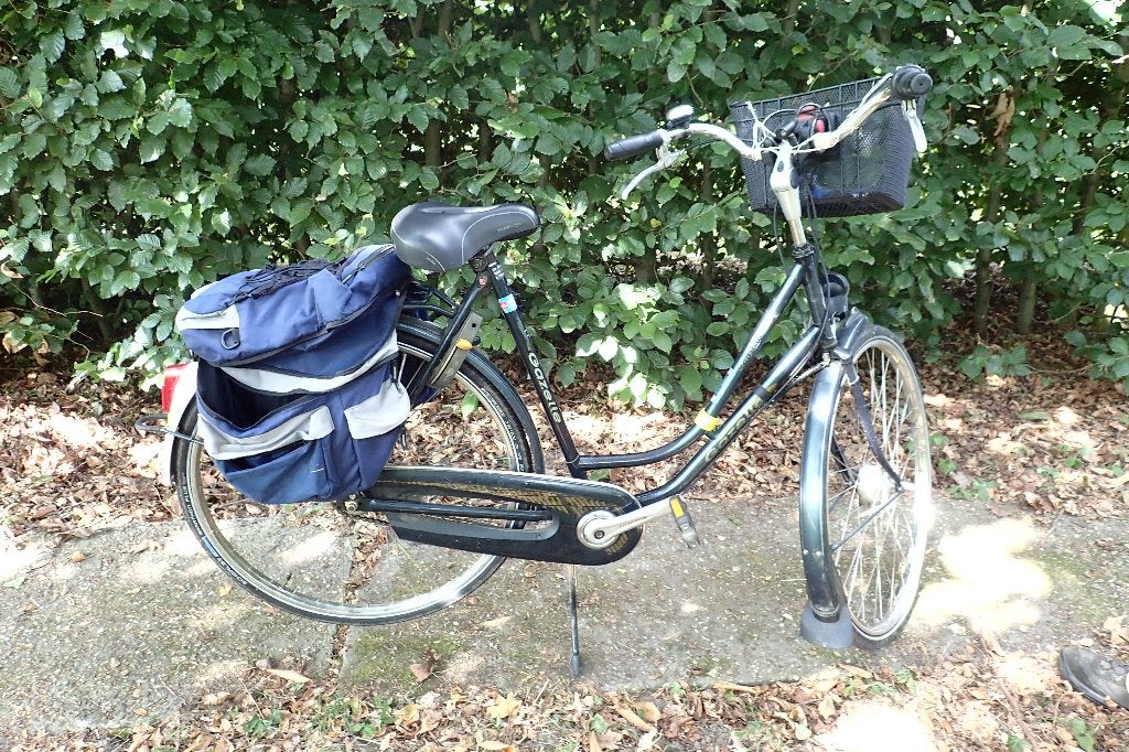 degelijke, blauwe damesfiets Gazelle maat 60, Ophalen, Gebruikt, Versnellingen, 56 cm of meer