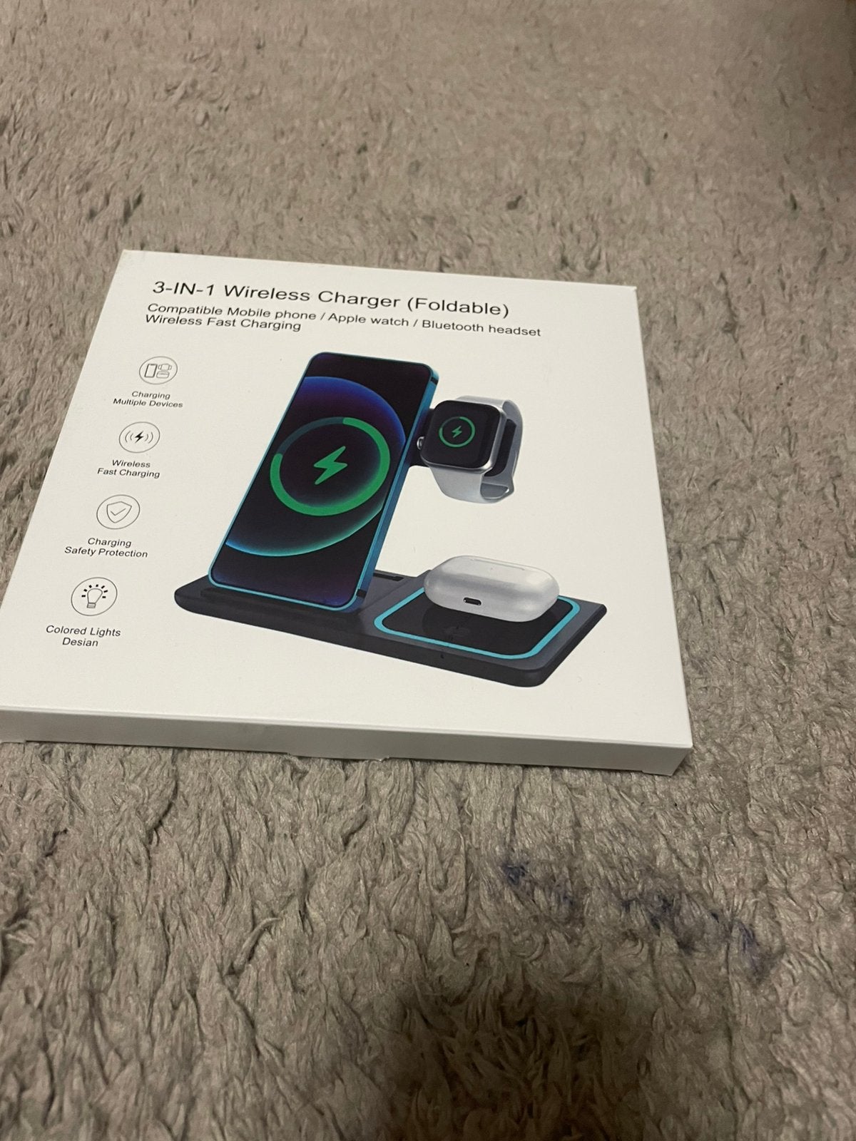 Wireless oplader, Télécoms, Neuf, USB-C, Enlèvement ou Envoi, Autres marques