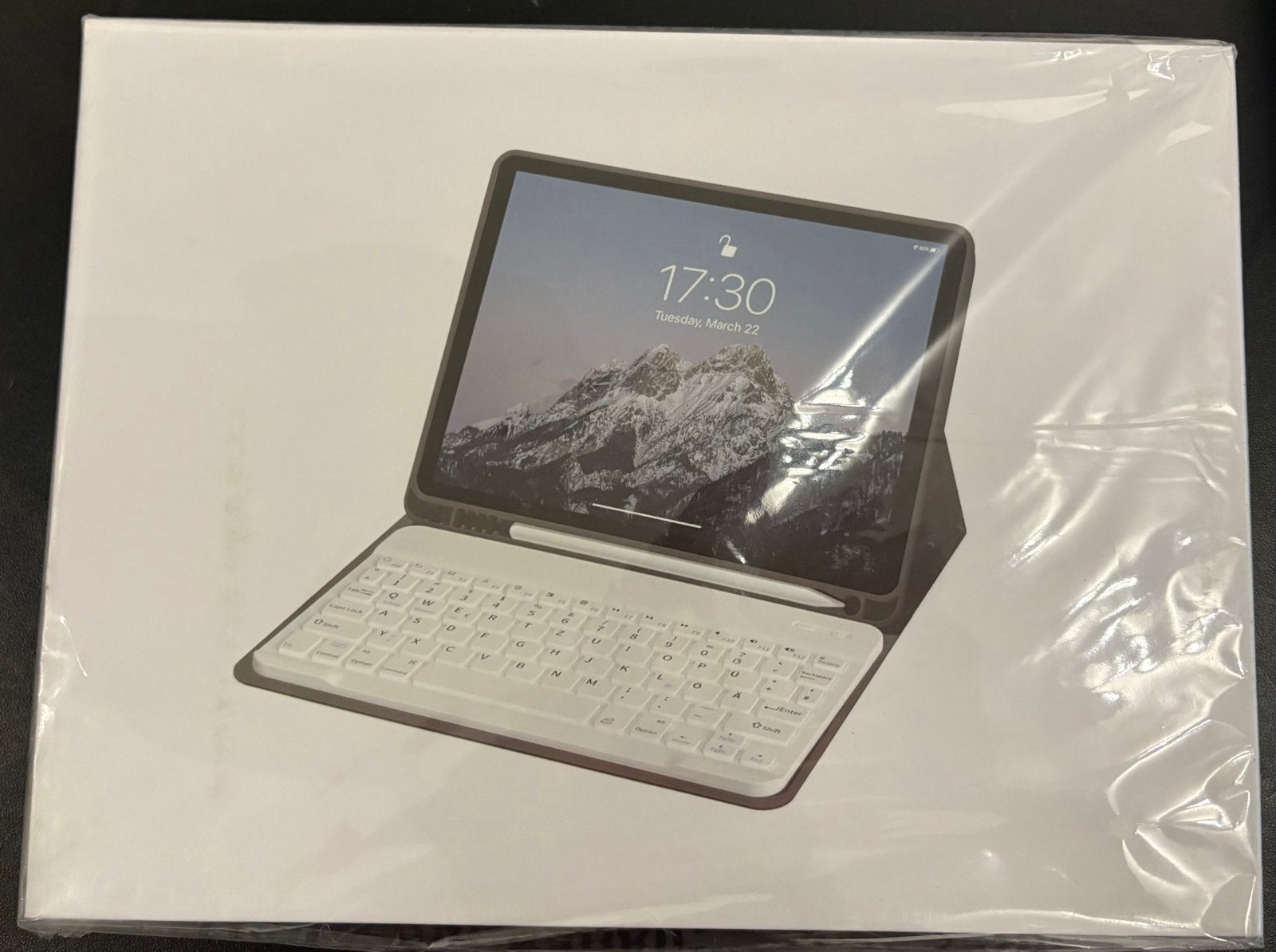 Clavier Bluetooth sans fil avec étui, Computers en Software, Ophalen, Nieuw