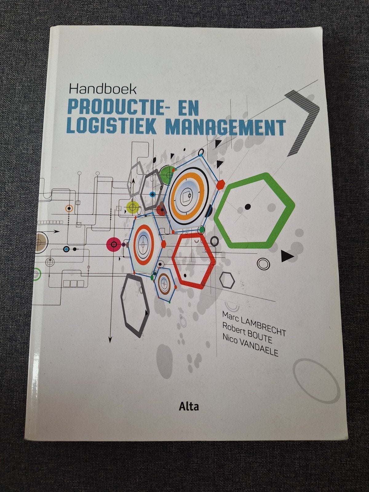 Robert Boute - Handboek productie en logistiek management, Livres, Enlèvement, Néerlandais, Robert Boute; Nico Vandaele; Marc Lambrecht