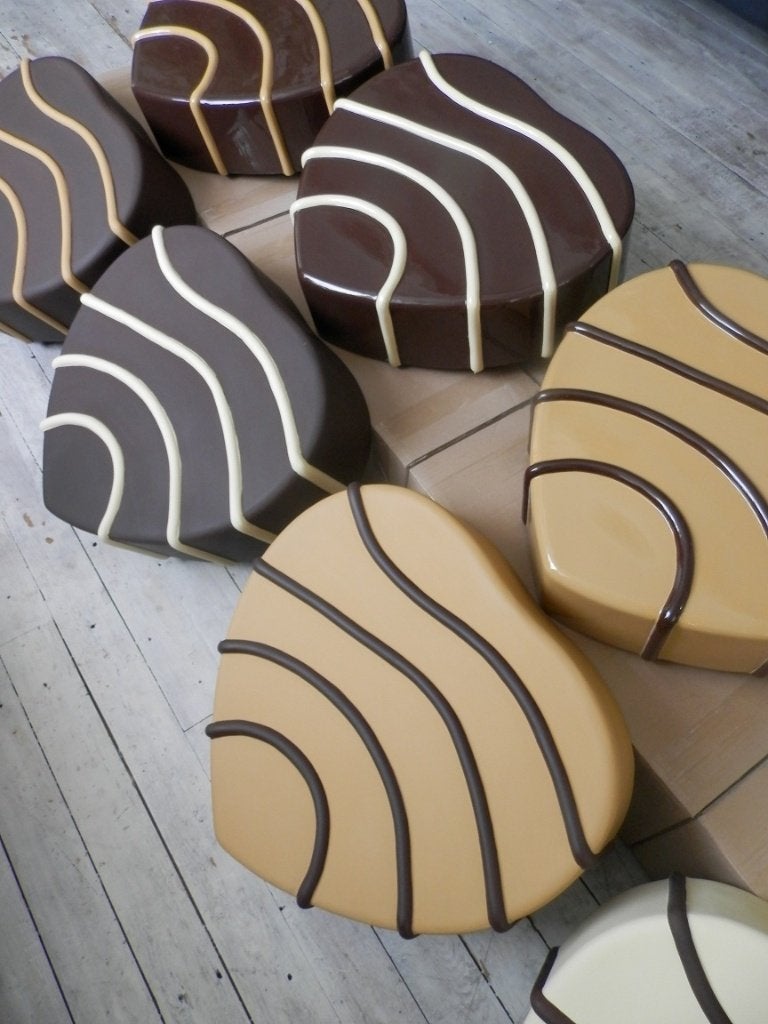 Bonbon - XL praliné - fixation murale - 57 cm, Enlèvement, Neuf
