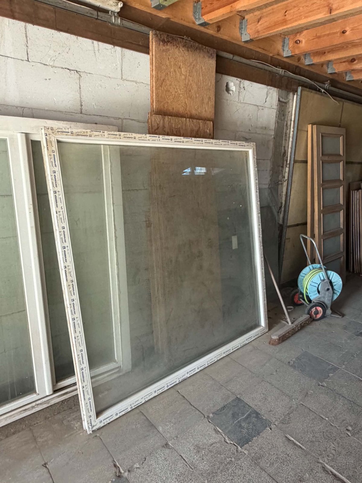Chassis bois / pvc, Enlèvement, Comme neuf, Bois
