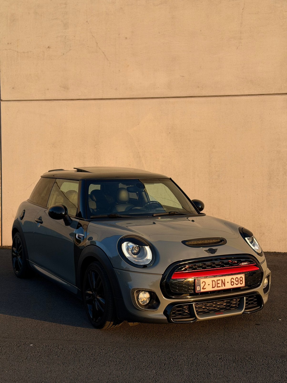 Mini cooper S JCWpakket, Leder, Particulier, Cooper, Zilver of Grijs