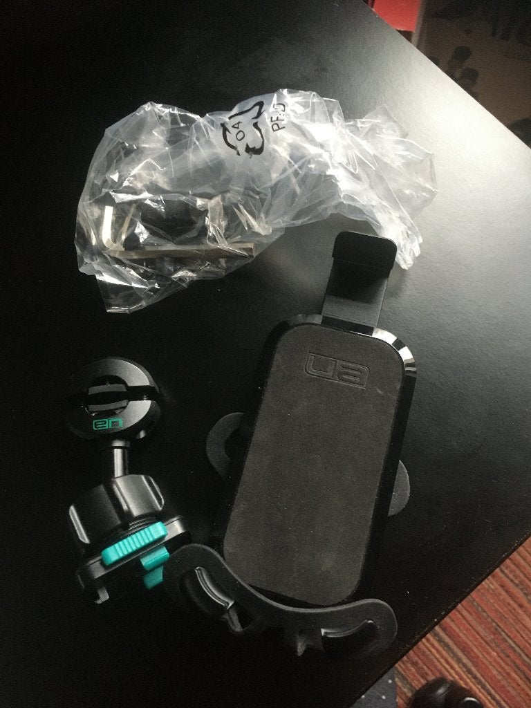 Telefoonhouder voor motor/fiets, Ophalen, Gebruikt, Fiets