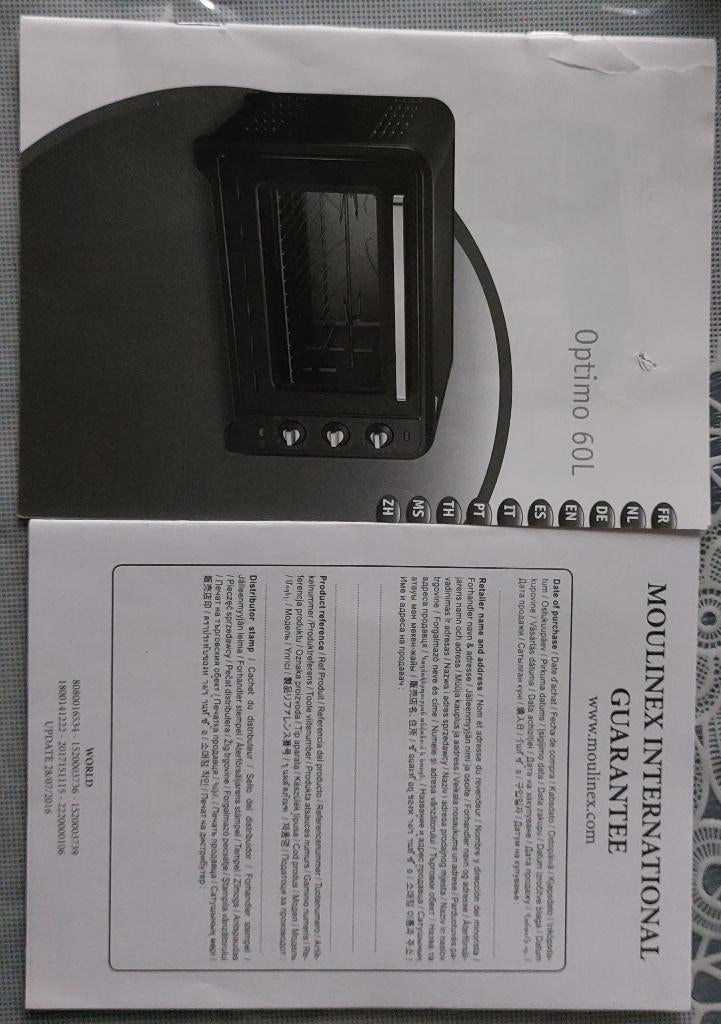 grand Four Moulinex prévoir nettoyage, Electroménager, Fours, 45 à 60 cm, Enlèvement, Utilisé, Air chaud