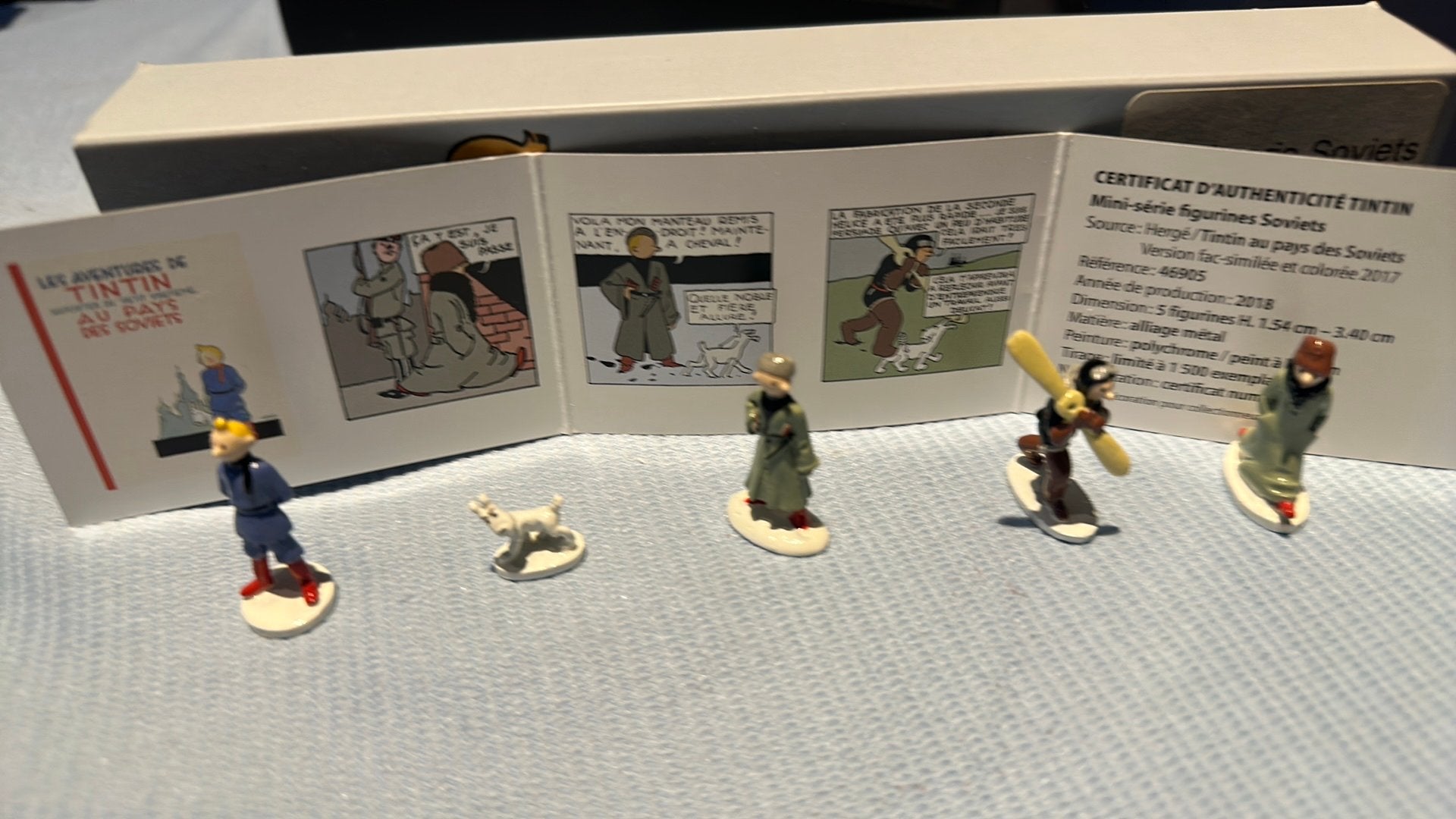 Tintin mimi serie Soviets, Enlèvement ou Envoi, Tintin, Neuf, Statue ou Figurine