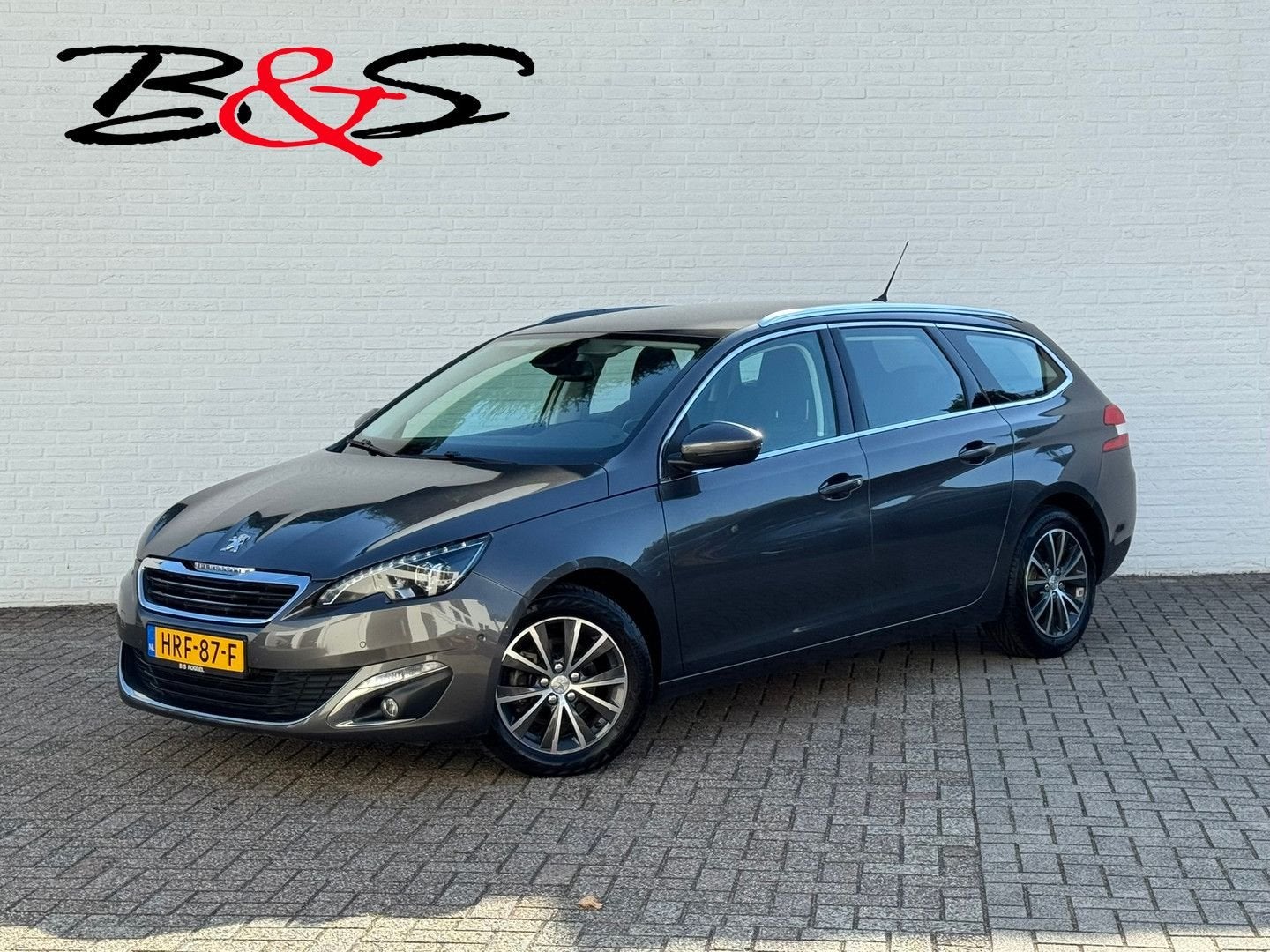 Peugeot 308 SW 1.2 PureTech Allure Leder/alcantara Led kopla, Automaat, Zwart, Bedrijf, Break