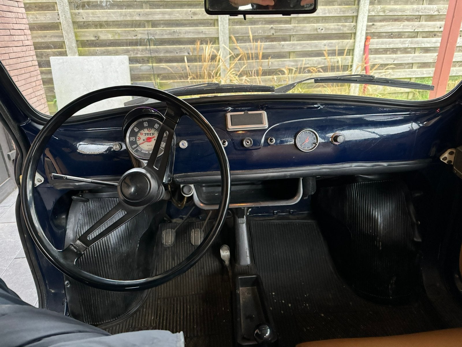 Fiat 500 giardiniera (autobianchi) of ruilen, Auto's, Overige modellen, Blauw, Handgeschakeld, Particulier