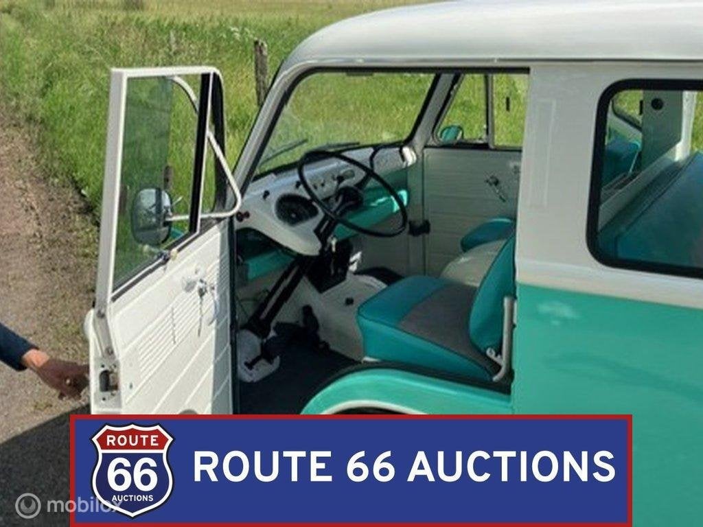 Ford FK 1250 Taunus Transit | 1962 | Route 66 Auctions, Auto's, Zwart, Bedrijf, Handgeschakeld, Overige carrosserie