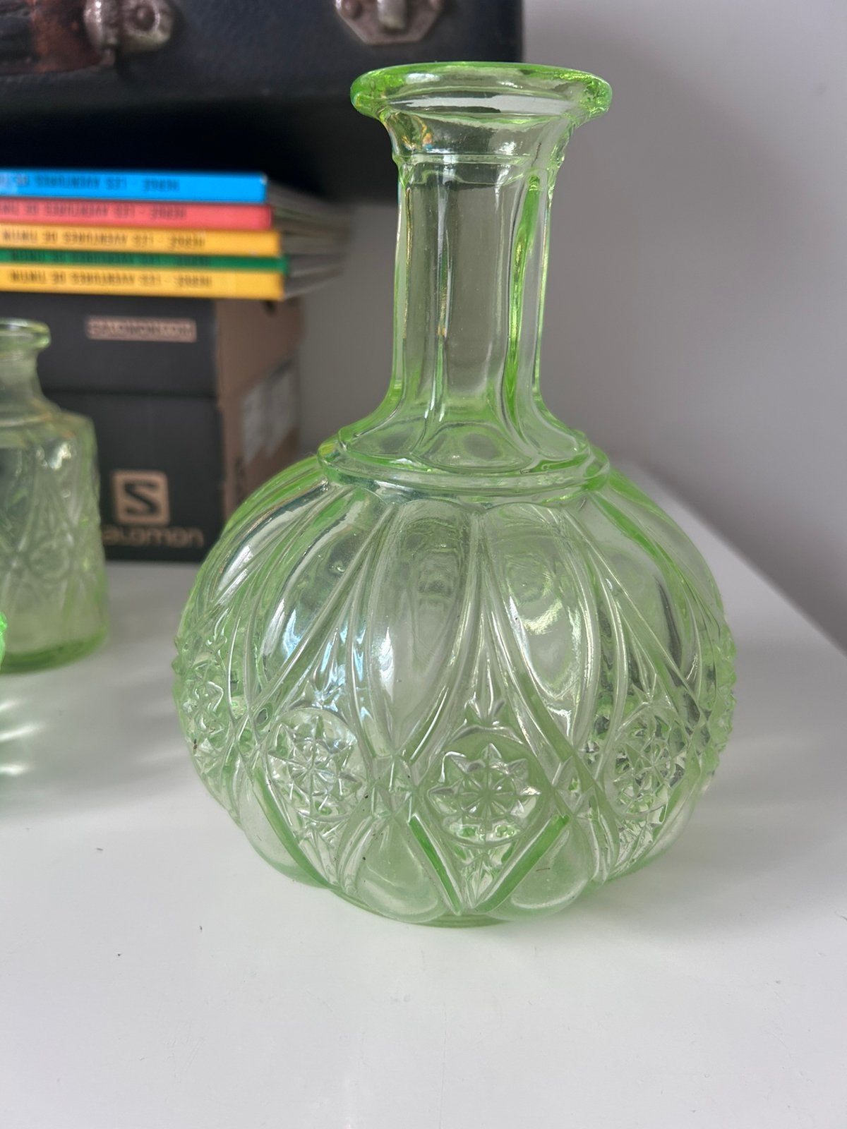 Uraniumglas vintage, Ophalen of Verzenden