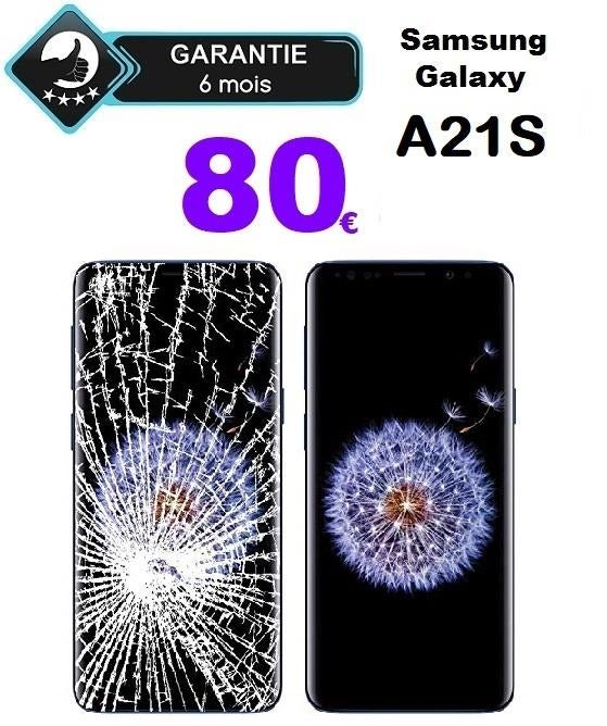 Remplacement écran Samsung Galaxy A21S à 80€, Ophalen, Samsung