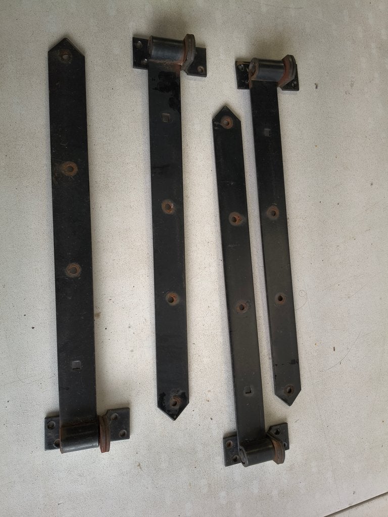 Scharnieren voor tuinpoort, Bricolage & Construction, Enlèvement, Utilisé, Fer, Charnière